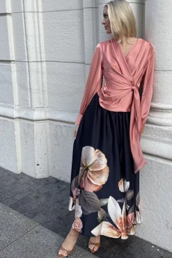 Outlet Karmamia Savannah Skirt 2162 Maxi Blossom