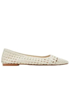 Discount Steve Madden Saxton Ballerina SM11003687 253 Bone