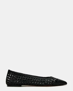 Discount Steve Madden Saxton Ballerina SM11003687 001 Black