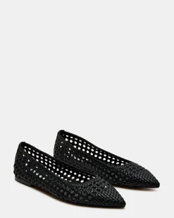 Discount Steve Madden Saxton Ballerina SM11003687 001 Black