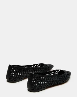 Discount Steve Madden Saxton Ballerina SM11003687 001 Black