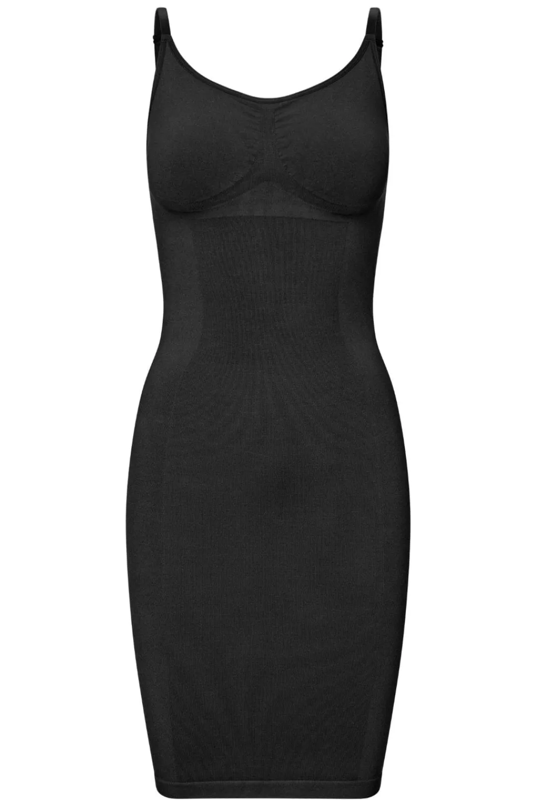 Hot Lykkeland Ateliér Second Skin Slip Dress Black