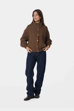 New Neo Noir Selio Bomber Jacket 167651 210