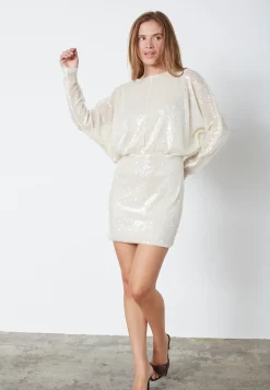 New Co´Couture Serafincc Sequin Dress 36541 127