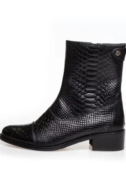 Copenhagen Shoes She Croco Black