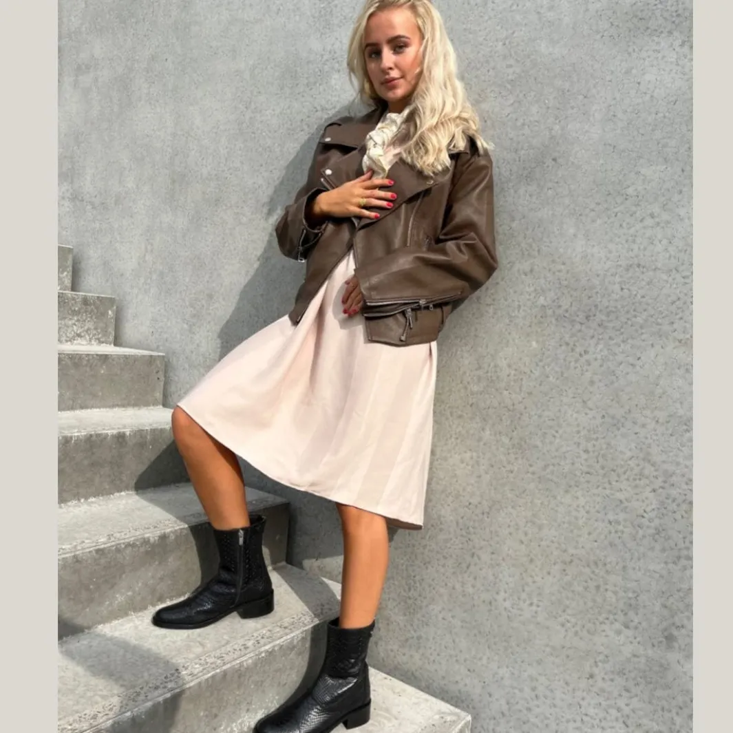 Copenhagen Shoes She Croco Black