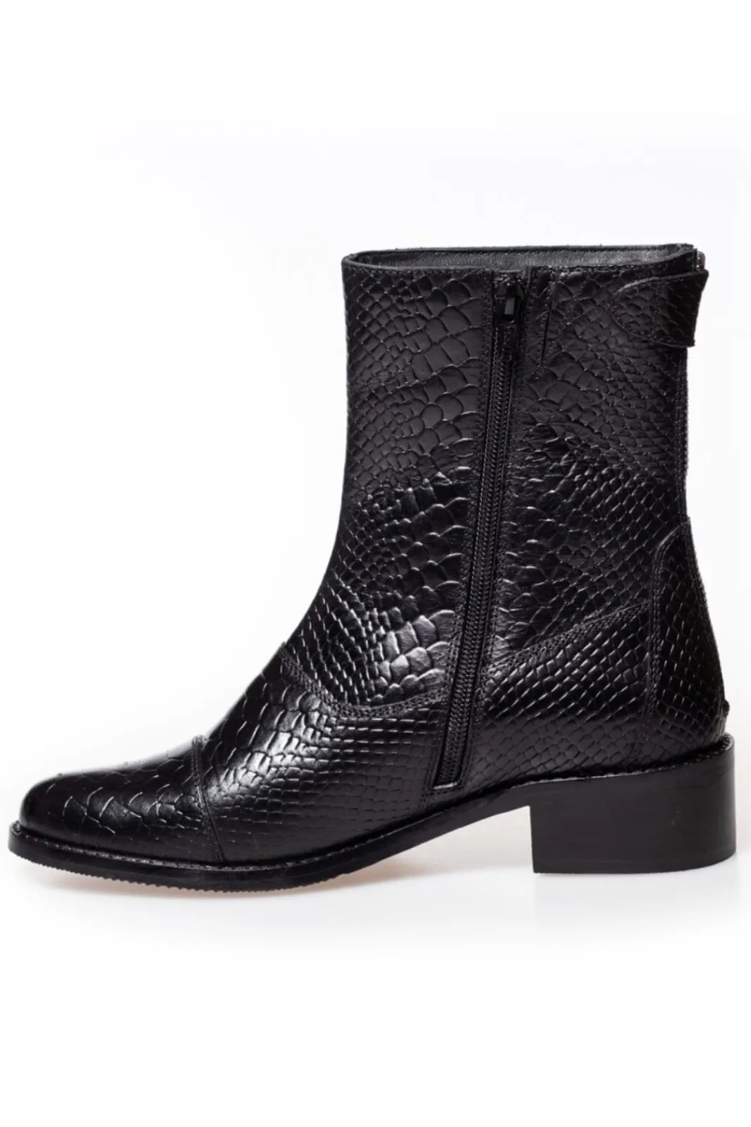 Copenhagen Shoes She Croco Black