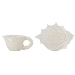 Hot Bloomingville Shellie Kop m/underkop, Hvid, Stentøj 82072685 White
