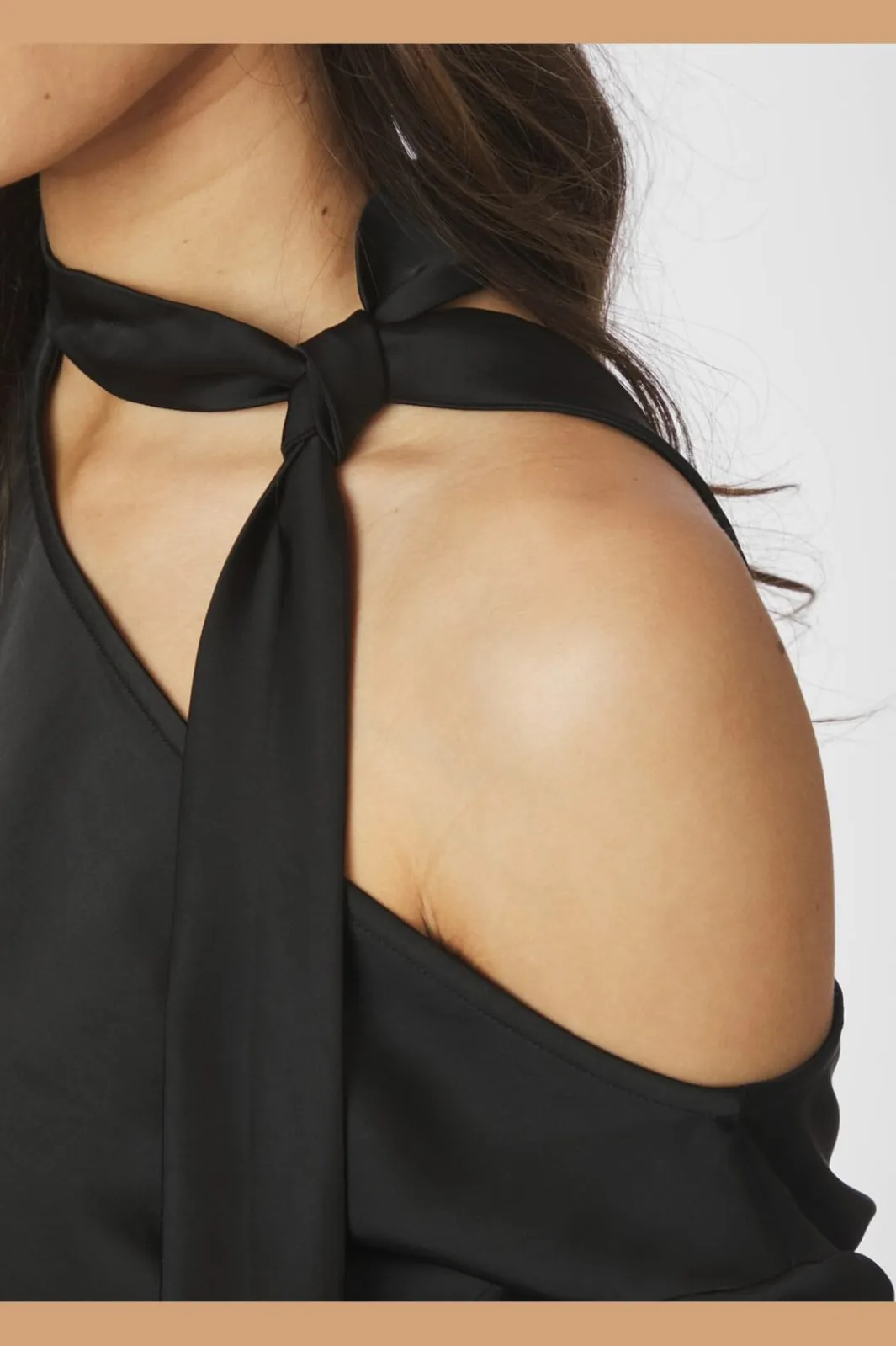 Outlet Neo Noir Shirli Heavy Sateen Blouse 166967 100