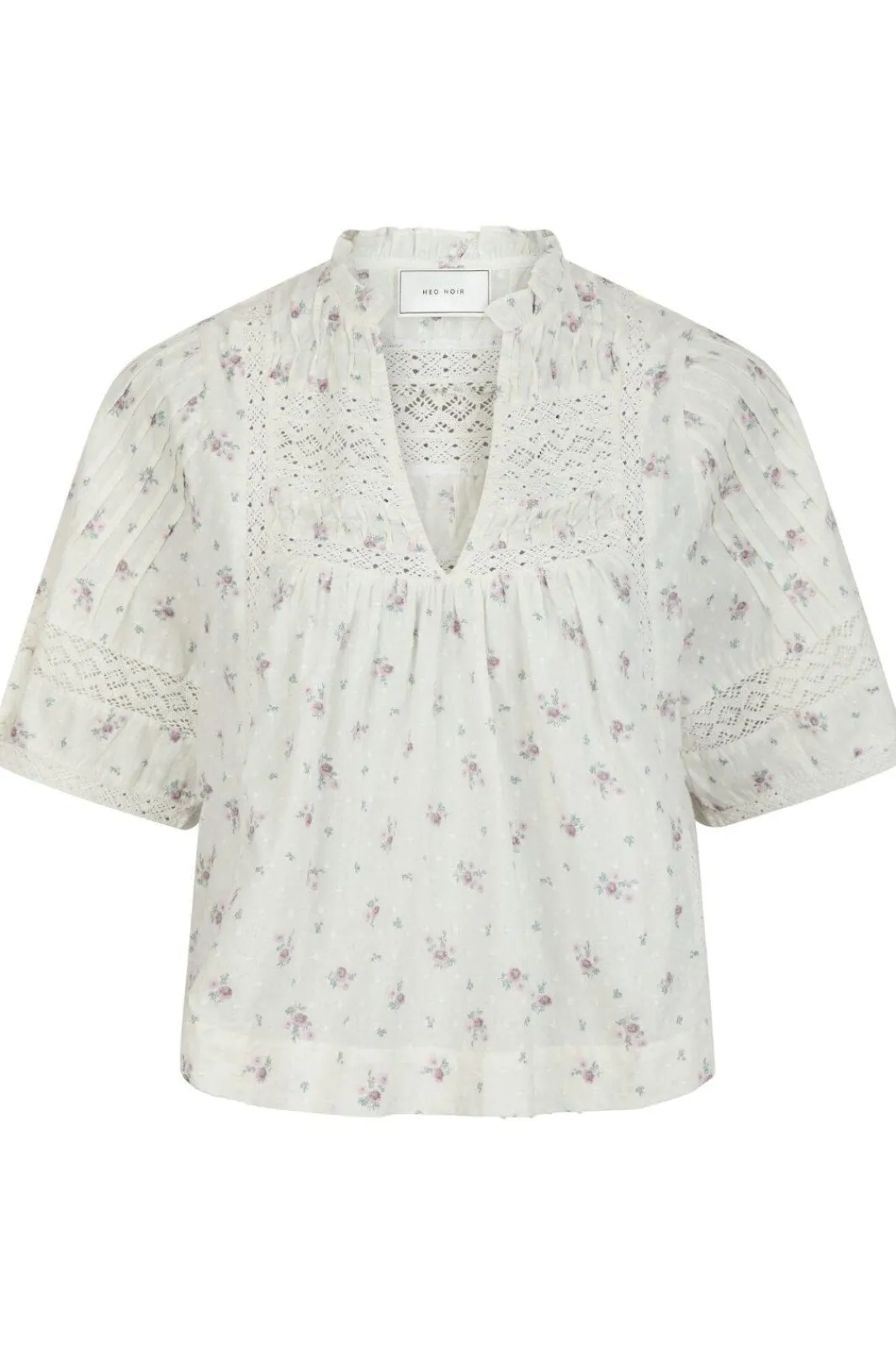 Neo Noir Siama Dobby Flower Blouse 165279 121