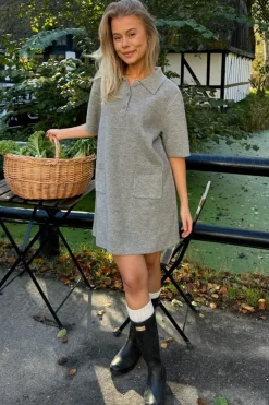 New BYIC Sific Knit Dress H097-3 Grey Grey