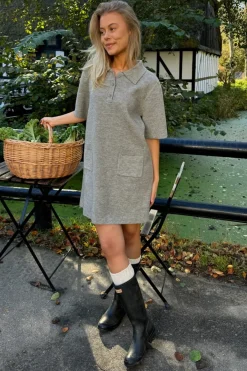 New BYIC Sific Knit Dress H097-3 Grey Grey