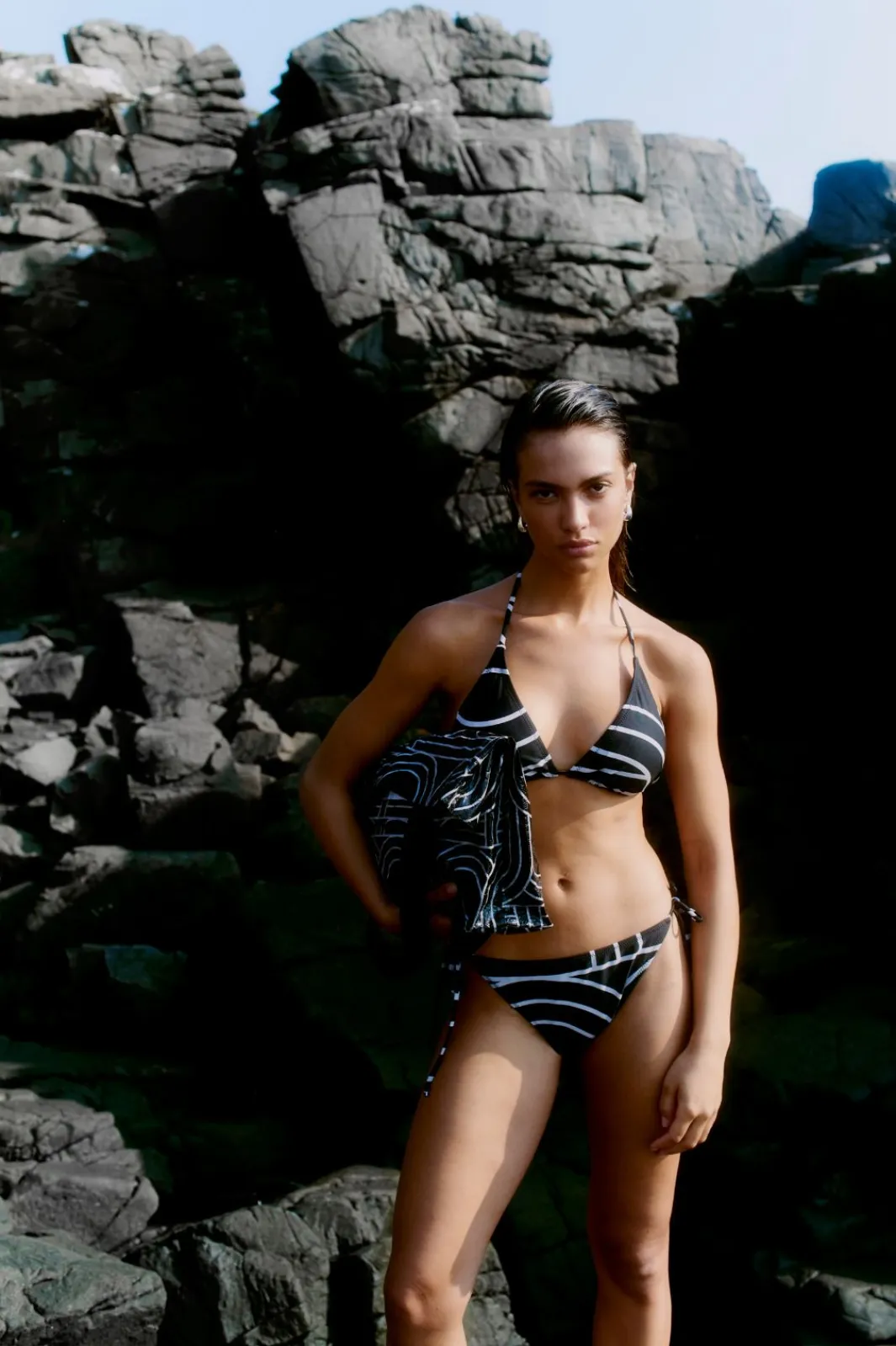 Discount Second Female Signature Bikini Bottom 59735 Black 8001