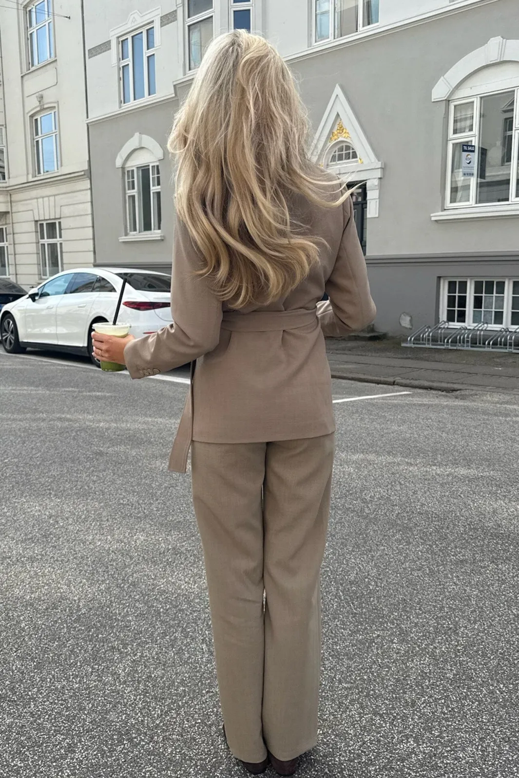 New BYIC Signatureic Pants A23778 Light Brown