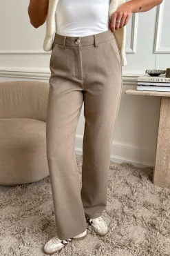 New BYIC Signatureic Pants A23778 Light Brown