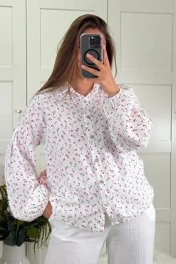 Discount A-bee Sigrid Shirt White