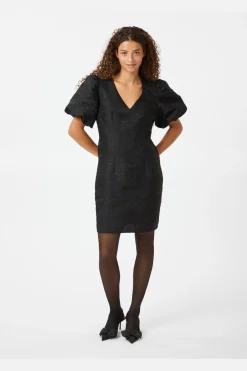 Sale Neo Noir Sika Brocade Dress 163847 Black