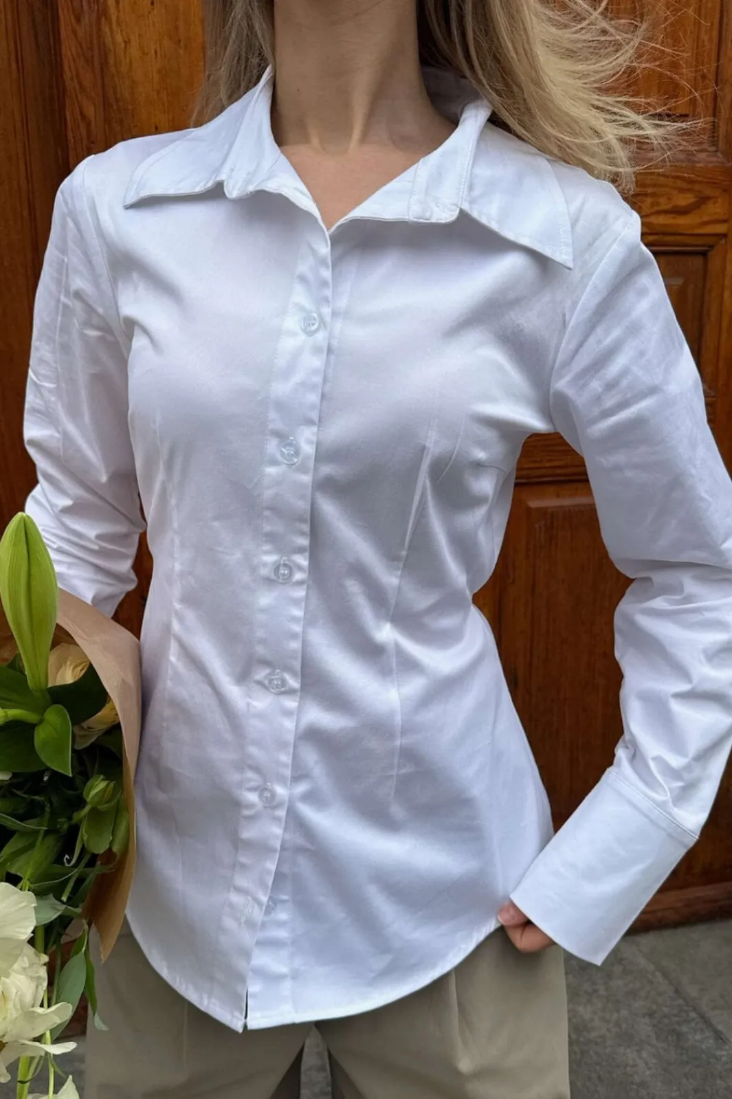 Best BYIC Siljaic Shirt A23829 White