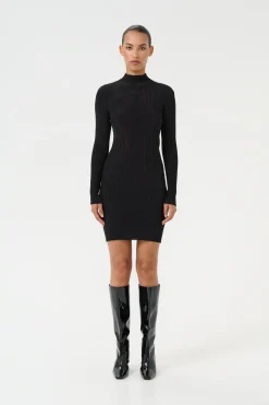 Clearance Gestuz Silvigz Ls Short Dress 10909595 100017 Black