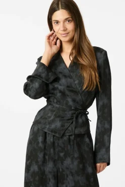 Online Neo Noir Simmi Distress Blouse 164441 104