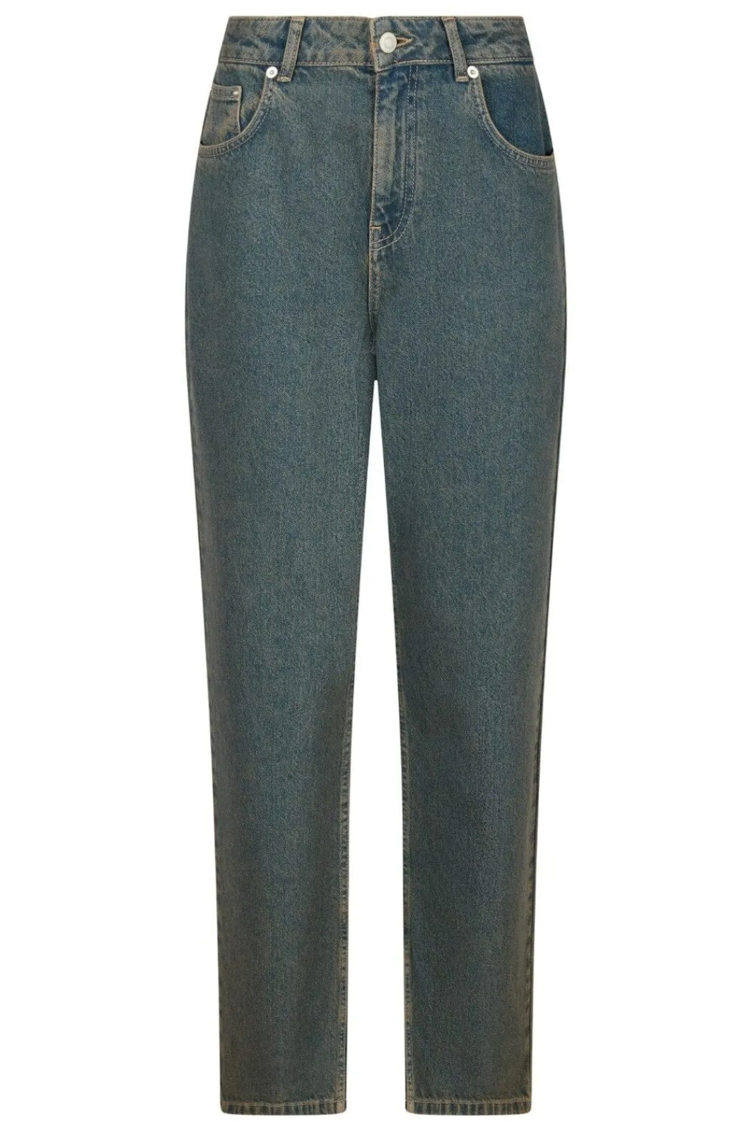 Neo Noir Simona Overdye D Pants 163740 Ash Blue