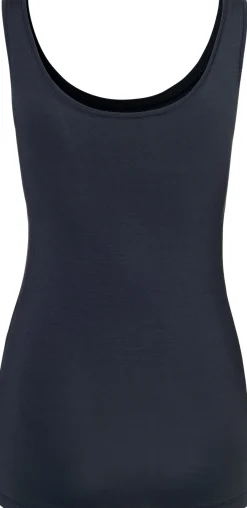 Hot MbyM Sina Basic Top Navy Blue