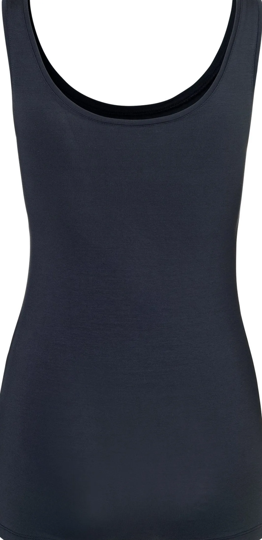 Hot MbyM Sina Basic Top Navy Blue