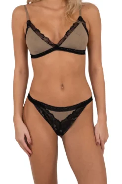 Online Neo Noir Skin Coconut Bra Dark Taupe