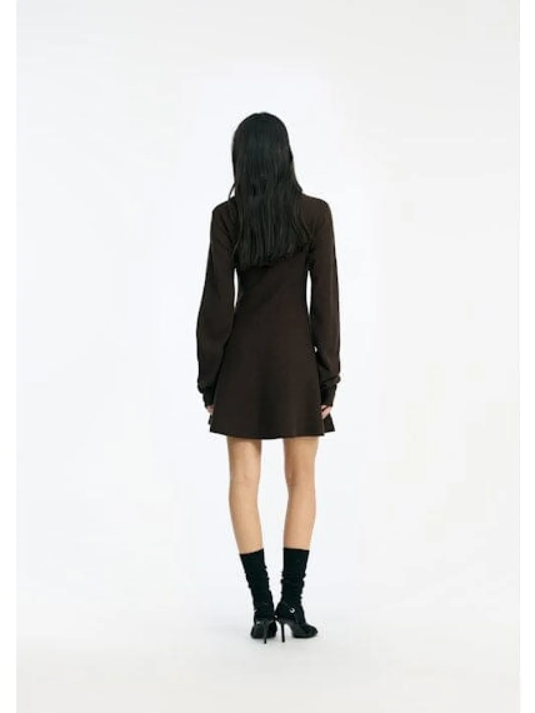 Online Rotate Slinky Knit Polo Dress 1154881667 Molé