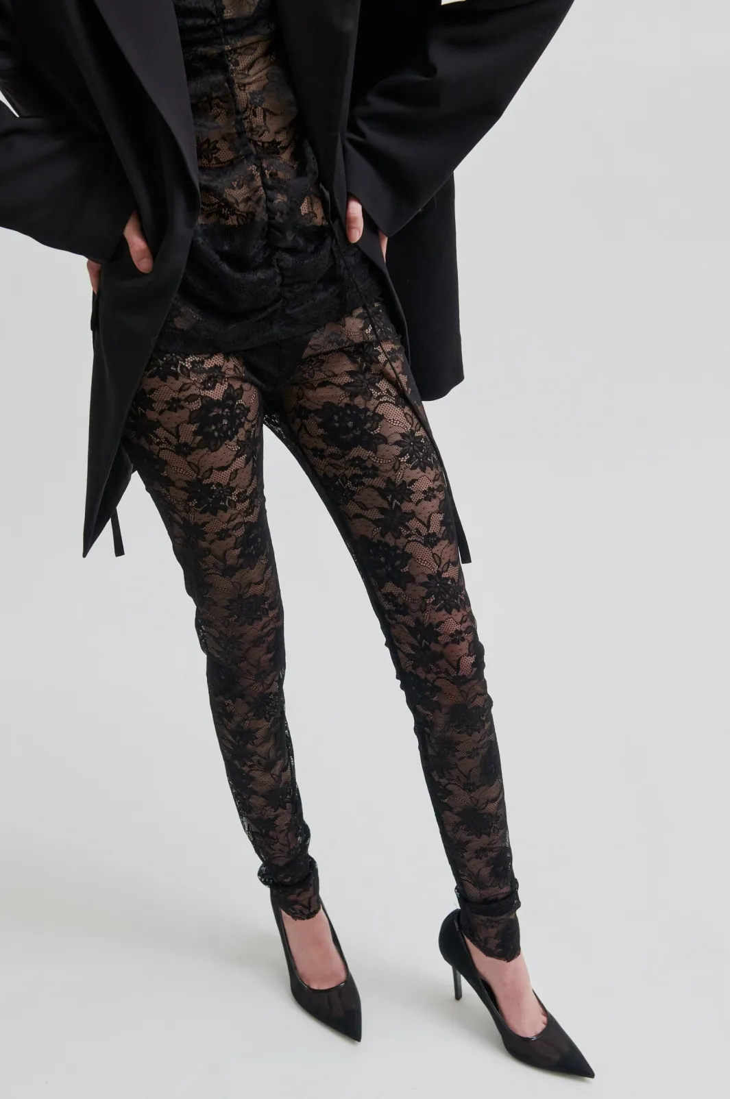 Hot Second Female Social Leggins 60306 8001 Black