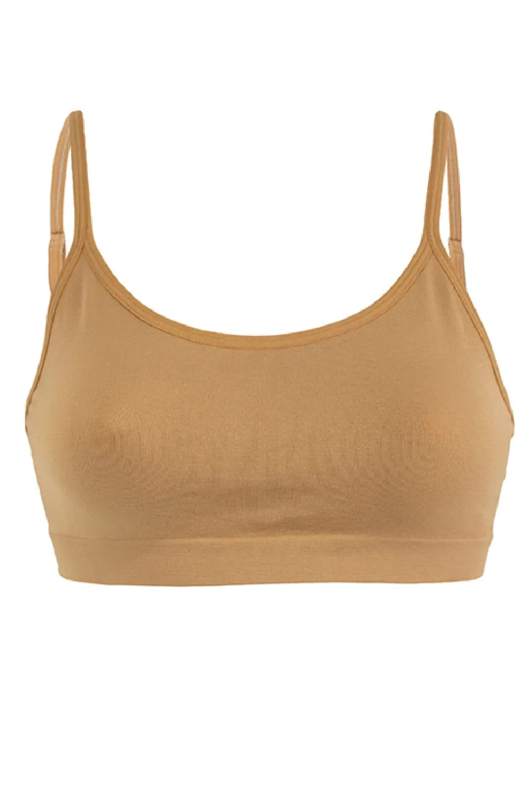 Best Soft basic Soffi Bra top narrow strap 2 pak nude