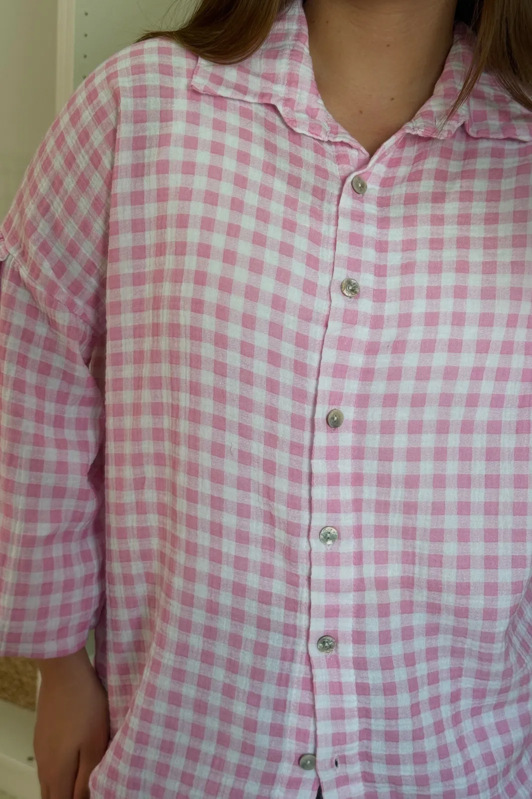 Sale A-bee Sofie Shirt Pink
