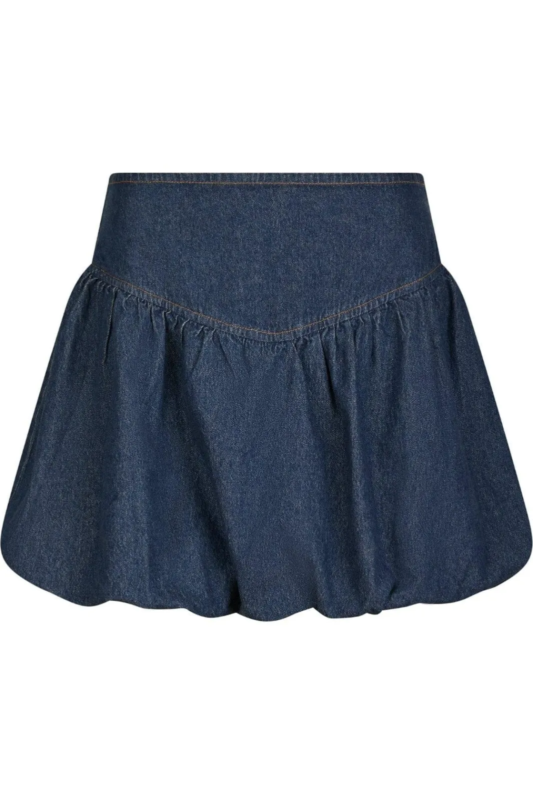 New Neo Noir Solar Denim Balloon Skirt 165053 140