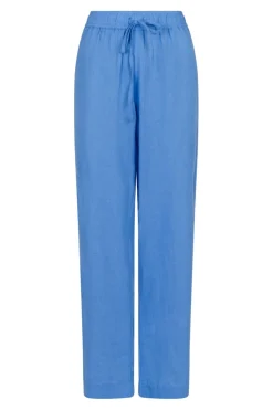 Neo Noir Sonar Linen Pants Dusty Blue