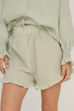 Outlet A-View Sonja Shorts 122 Green/White