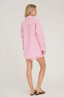 A-View Sonja Shorts 312 Hot Pink/White