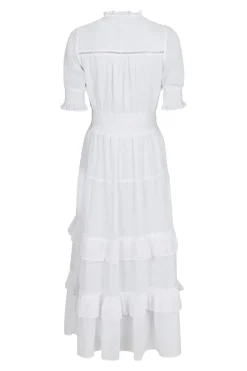 New Neo Noir Sophie S Voile Dress White
