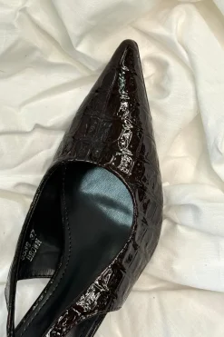 Discount Bloom Sorrel Stiletto Dark Maroon