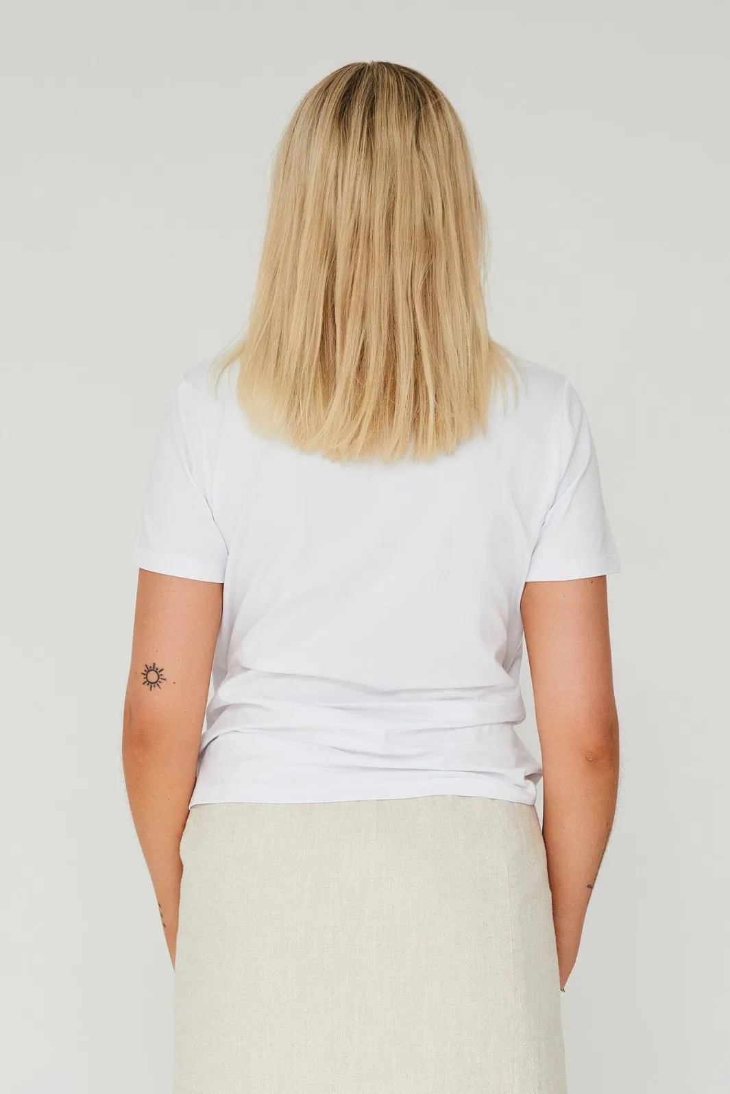 Online A-View Stabil Top S/S 000 White