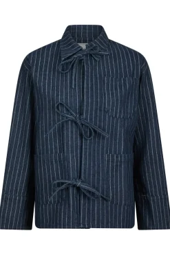 Outlet Neo Noir Starlie Stripe Shirt 164243 534