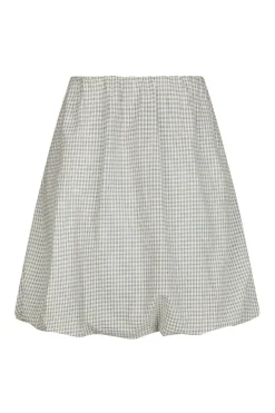Sale Neo Noir Stela Small Check Skirt 165421 122