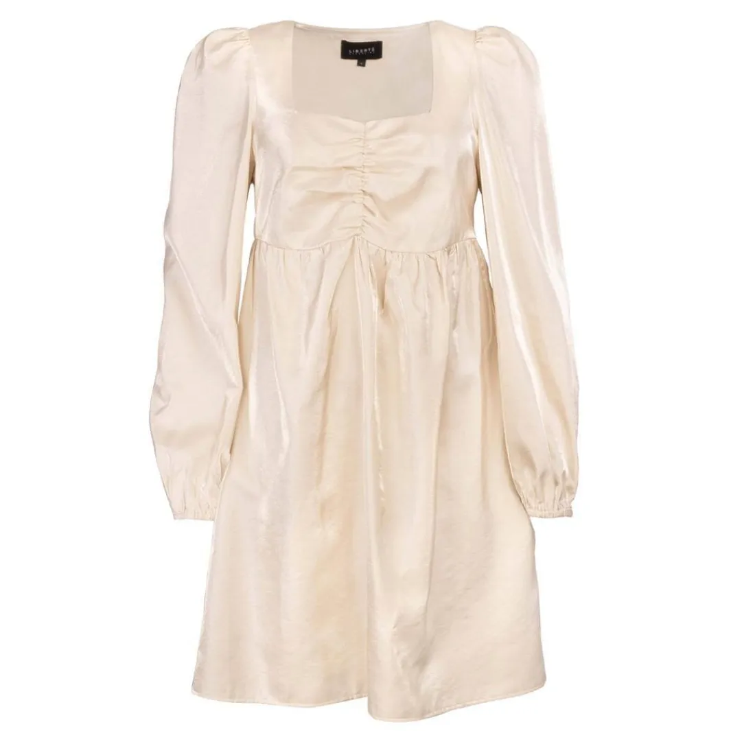 Online Liberte Stine-Dress Beige Metallic