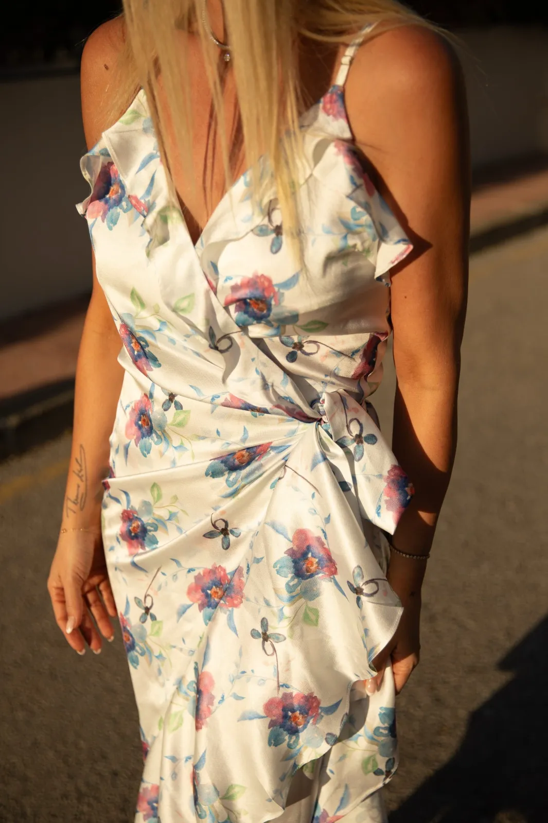 New Valentin Studio Strap Senorita Botanic Dress 165466 337