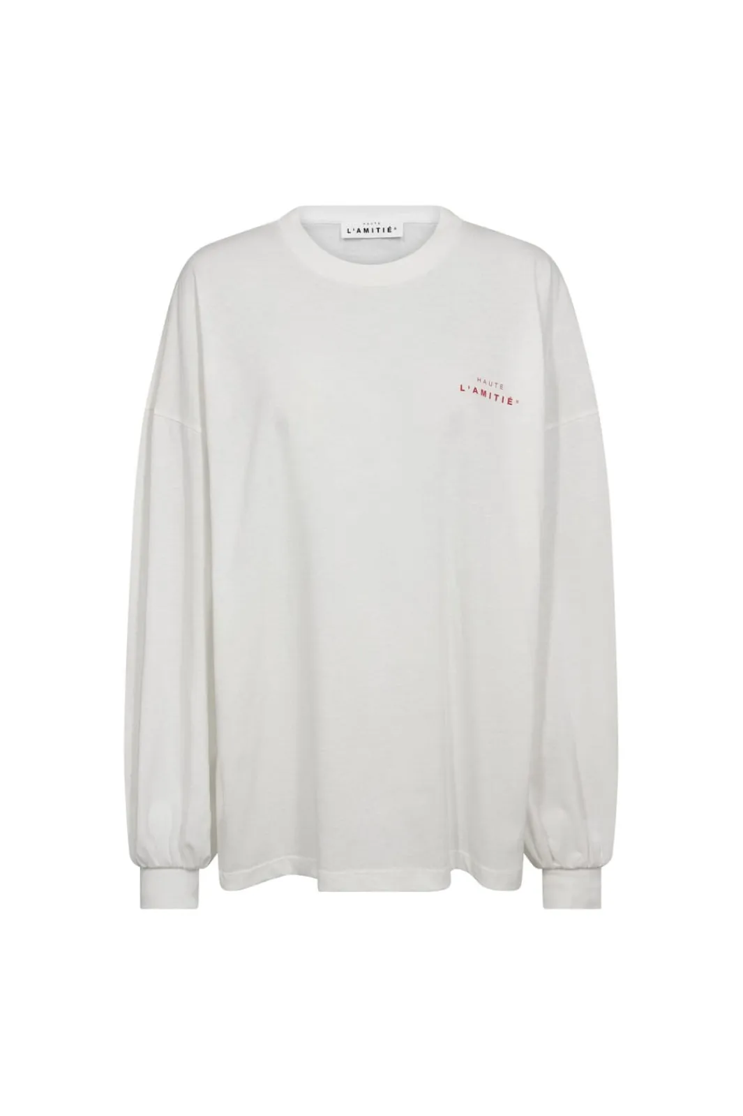 Outlet Haute L'Amitié Studio Ls Print Tee HL10421 Creme