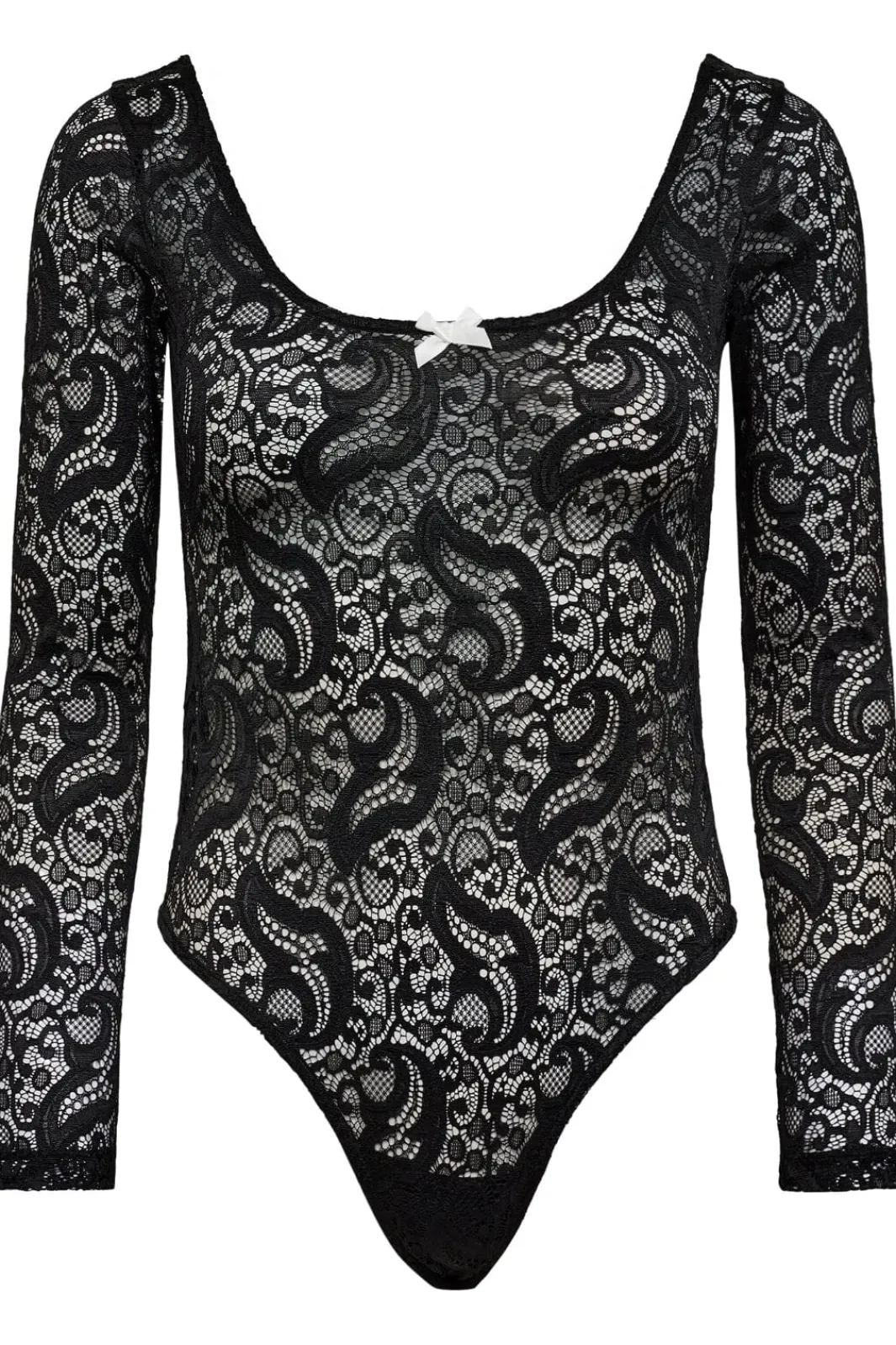 Clearance Haute L'Amitié Summer Lace Ls Body HL10107 Black