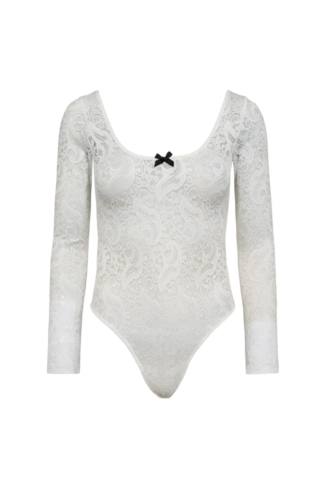 Online Haute L'Amitié Summer Lace Ls Body HL10107 White