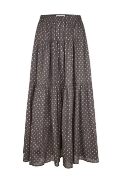 Discount Lollys Laundry Sunsetll Maxi Skirt25516-2001 23 Dark Blue