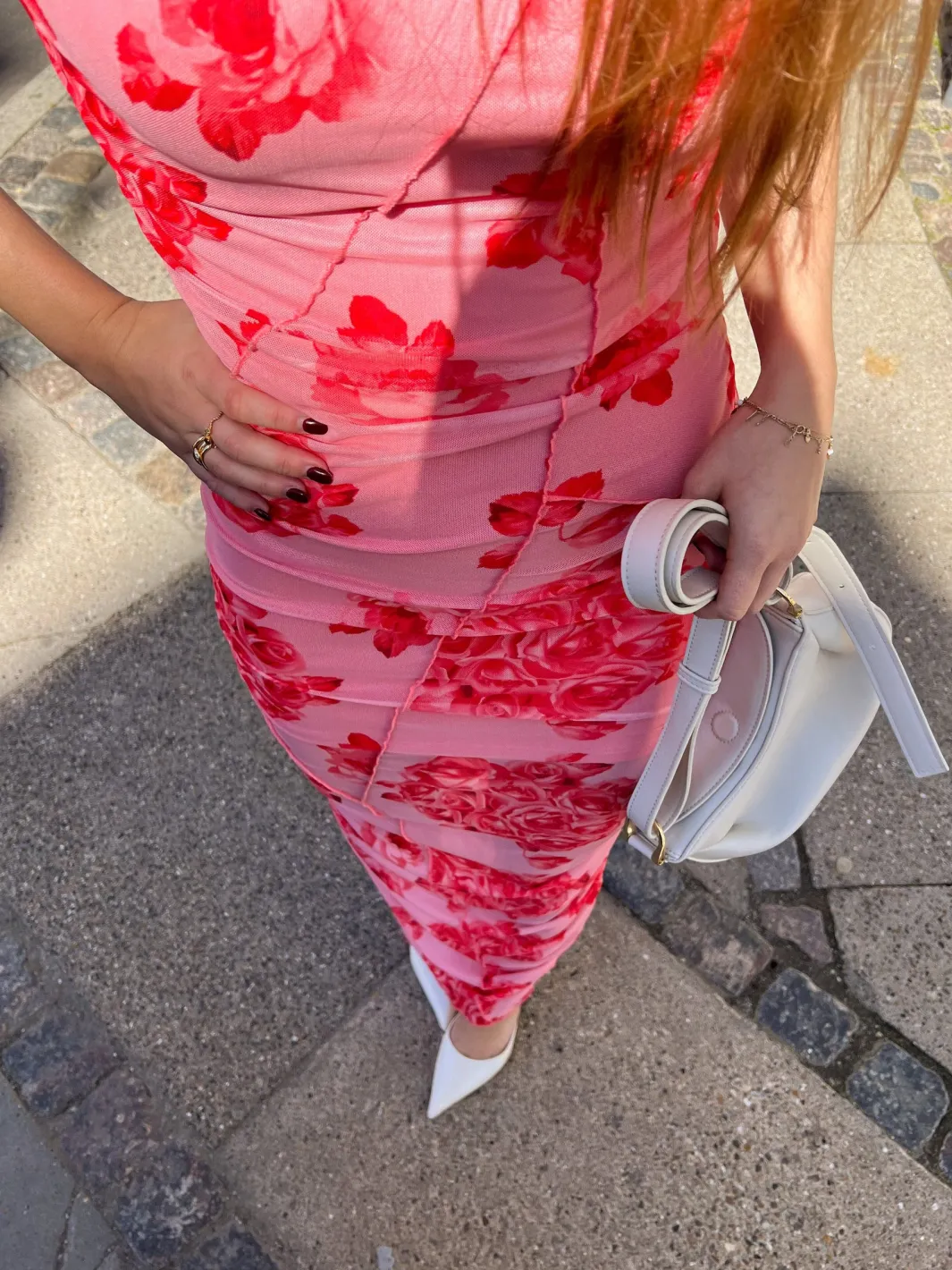 Clearance Noella Sutton Dress Rose Print