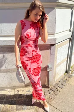 Clearance Noella Sutton Dress Rose Print