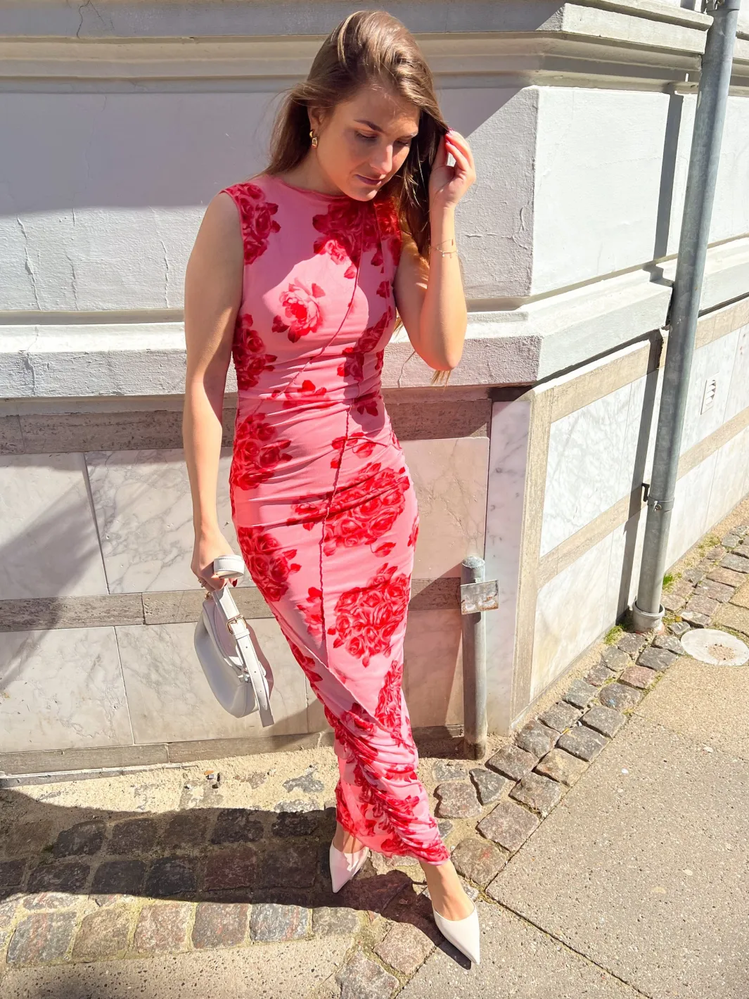 Clearance Noella Sutton Dress Rose Print
